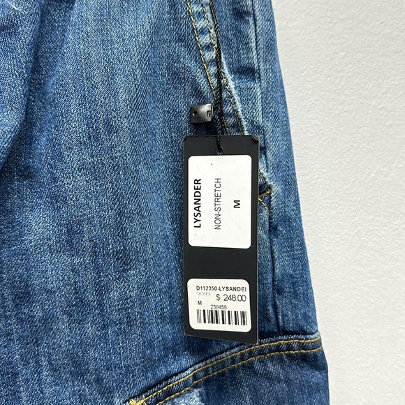 Carmar Lysander Denim Joggers Jeans Elastic Waist Drawstring Blue New Medium - Picture 8 of 8